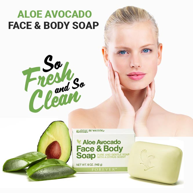 ALOE AVOCADO FACE ET BODY SOAP